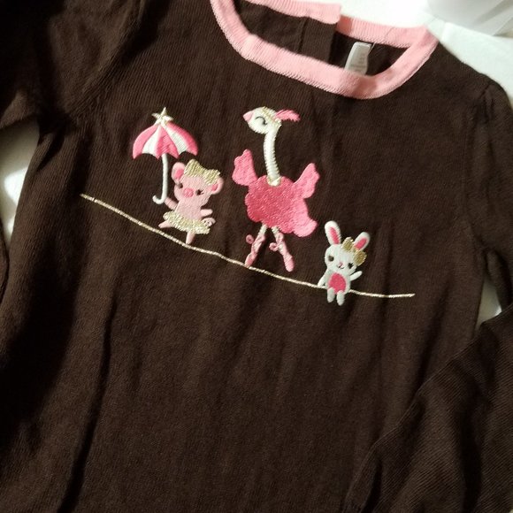 Gymboree Star of the Show NWT 5T sweater dress. - Picture 2 of 2